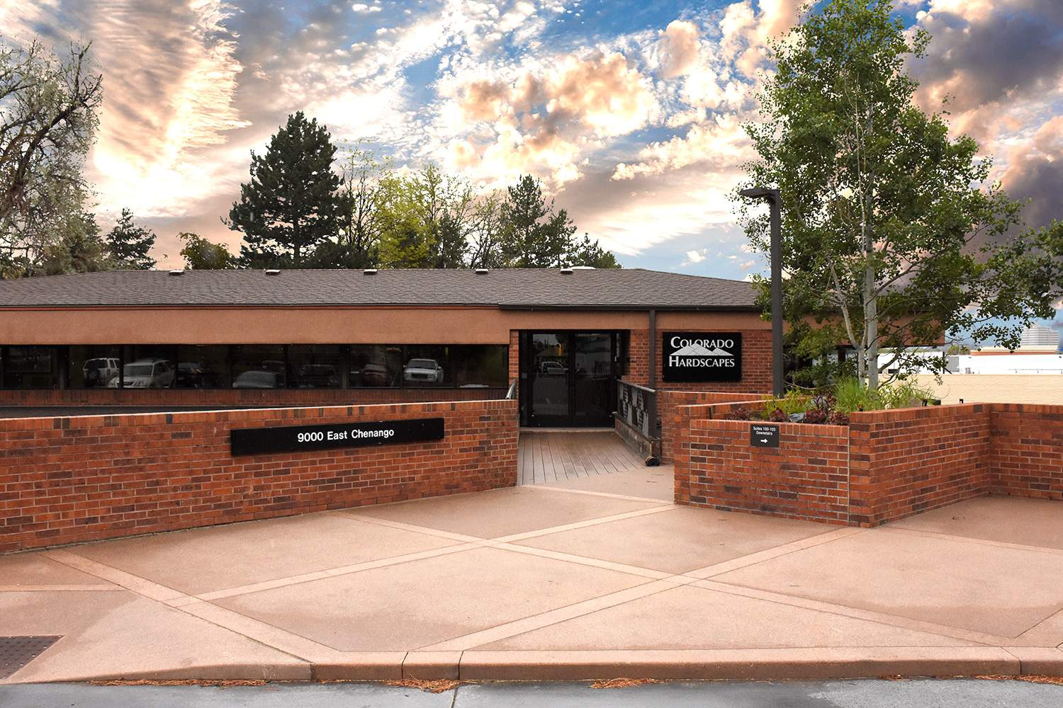Colorado Hardscapes Office Entrance
